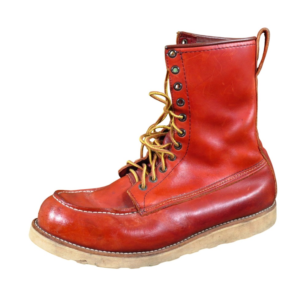 Red Wing 877 Irish Setter Mens Boot 13 Work Outdoor Oro Russet Leather Moc Toe